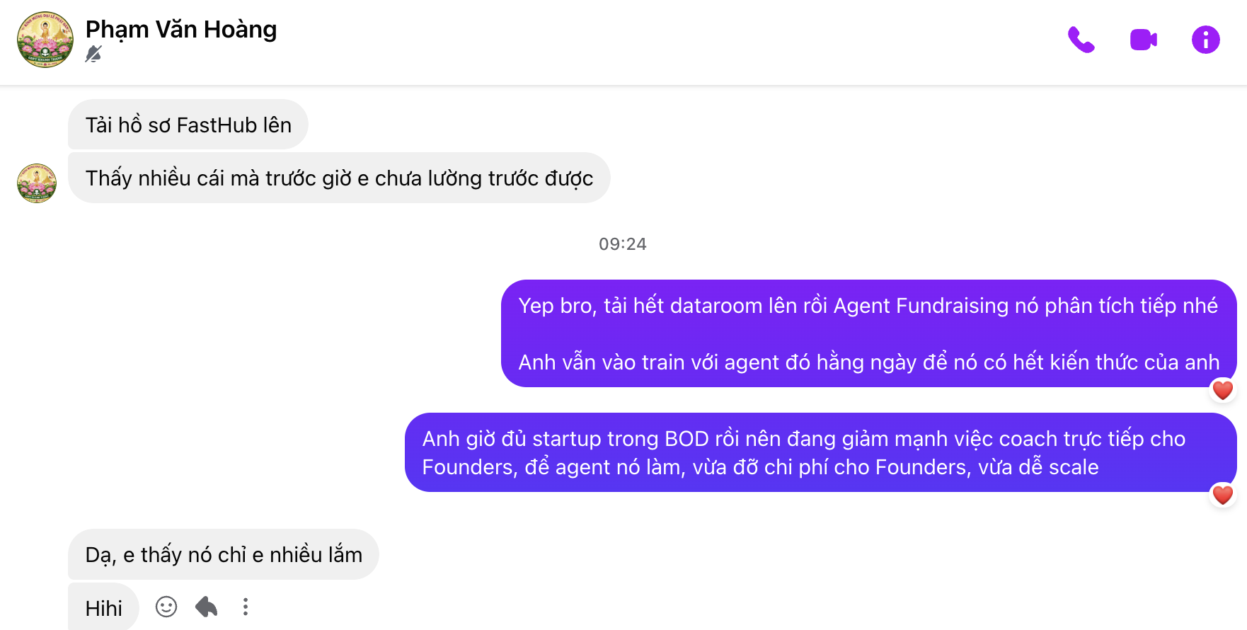 Phản hồi Zalo 9