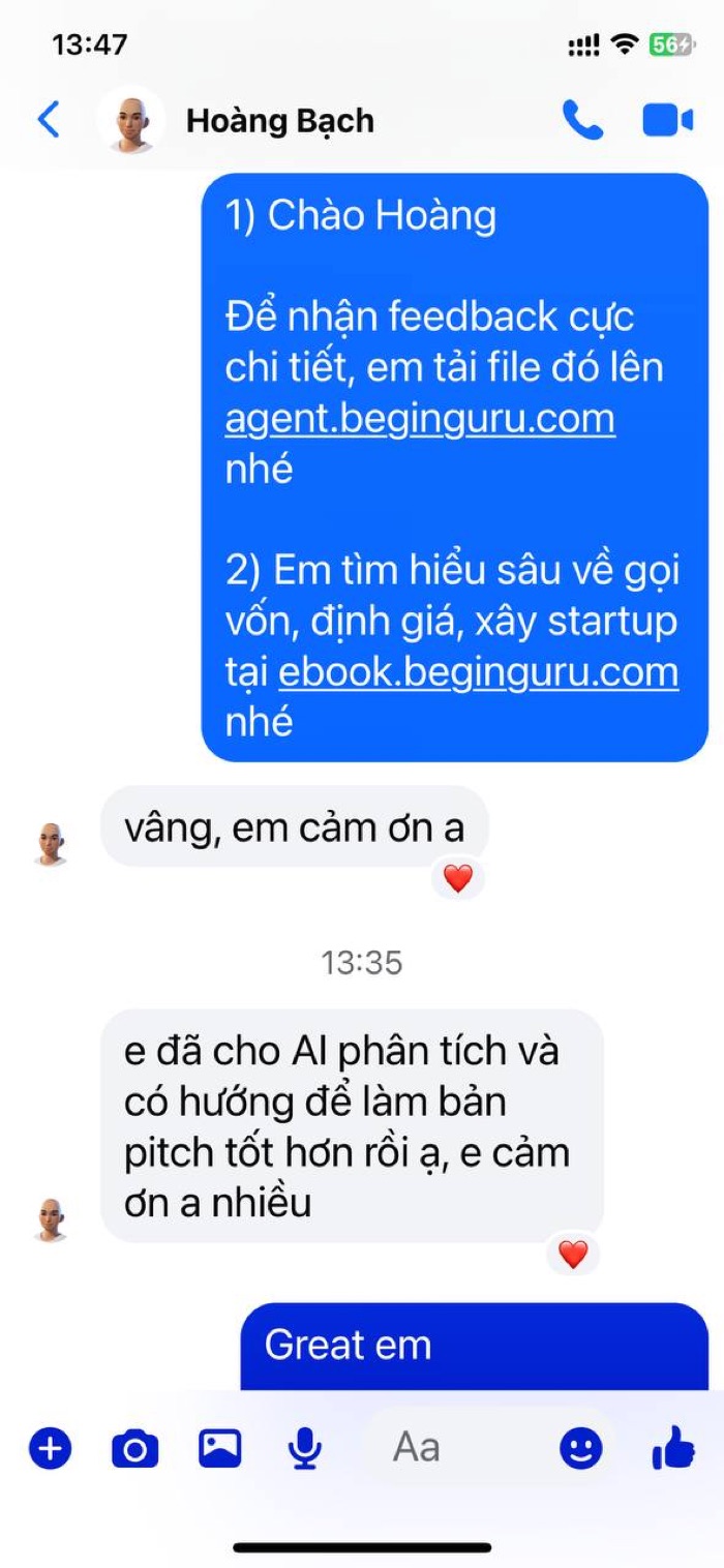 Phản hồi Zalo 13